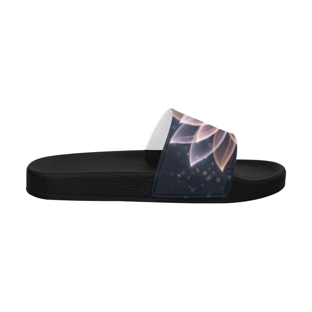 Women's Glowing Flowers Slide Sandals