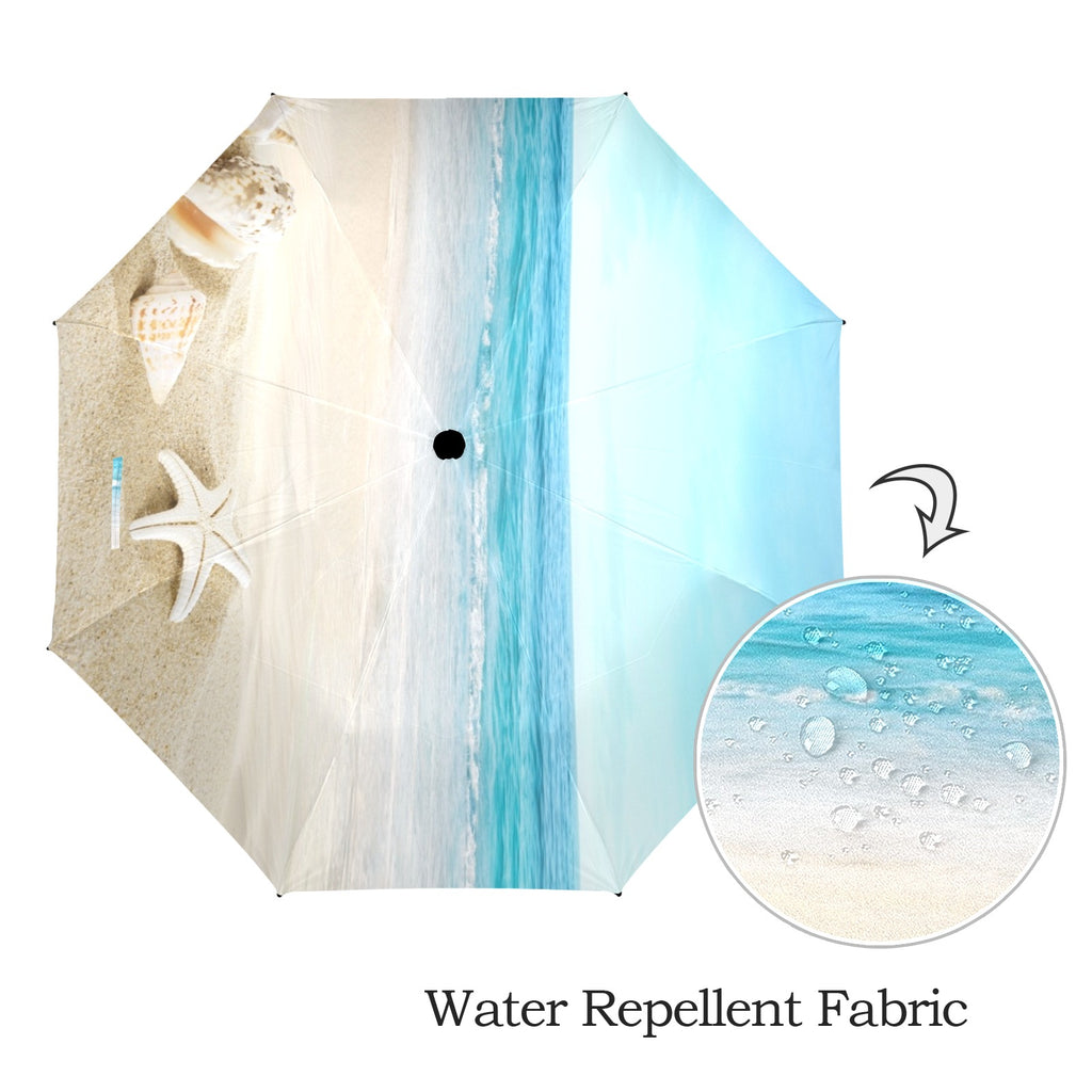 Semi-Automatic Foldable Seashells Umbrella (Model U12)