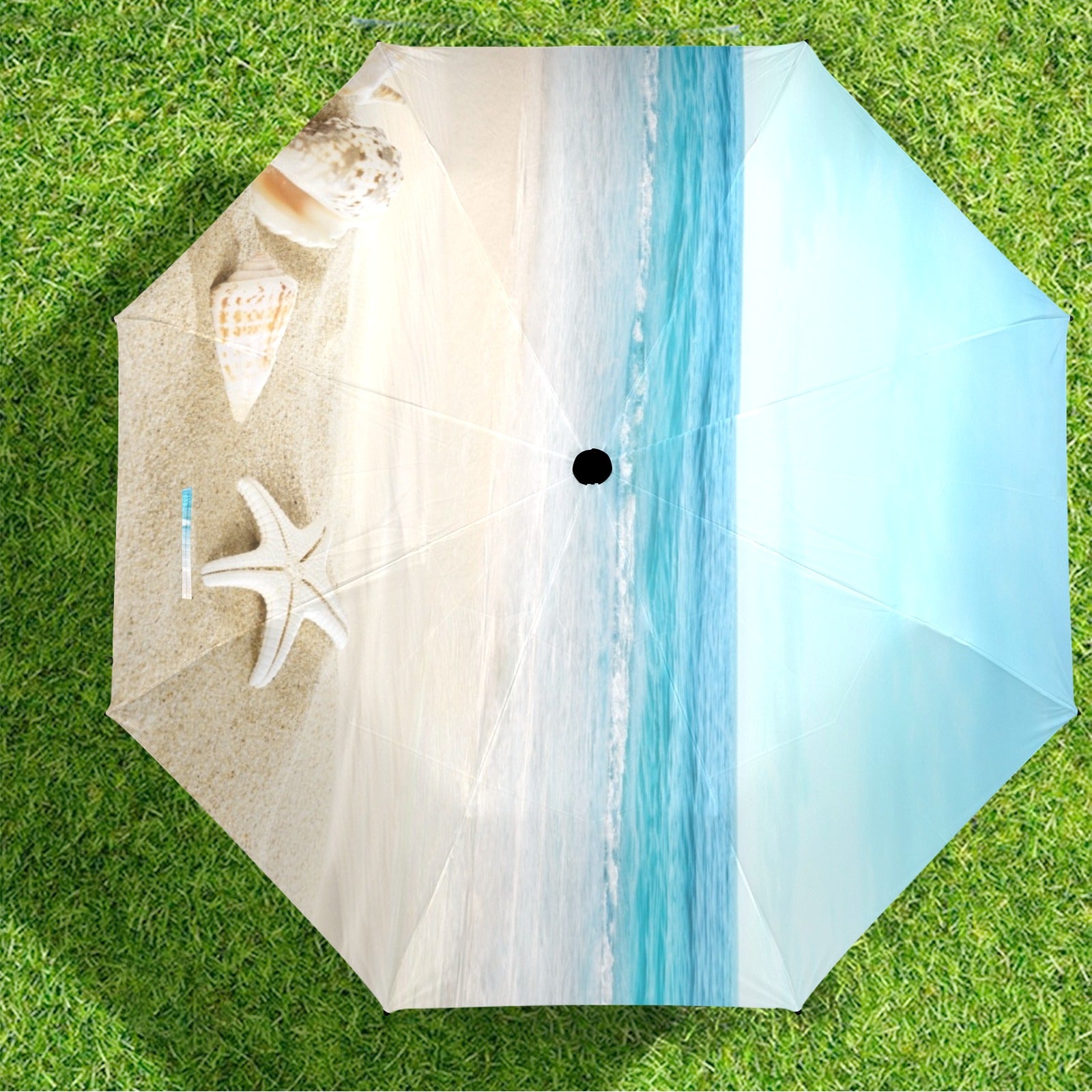 Semi-Automatic Foldable Seashells Umbrella (Model U12)