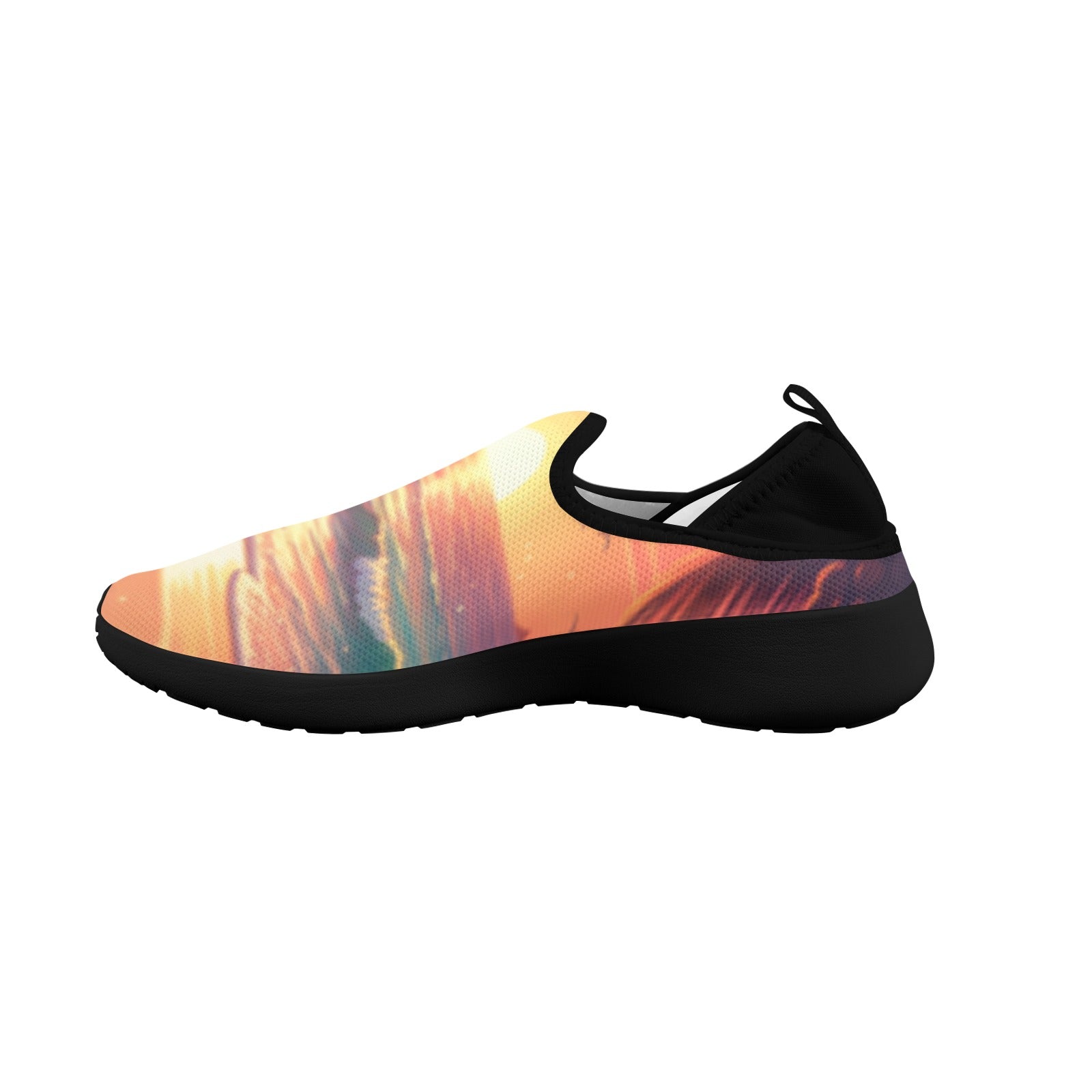 Sunrise Beach Fly Weave Sneakers Drop-in-Heel for Women(Model 02002)