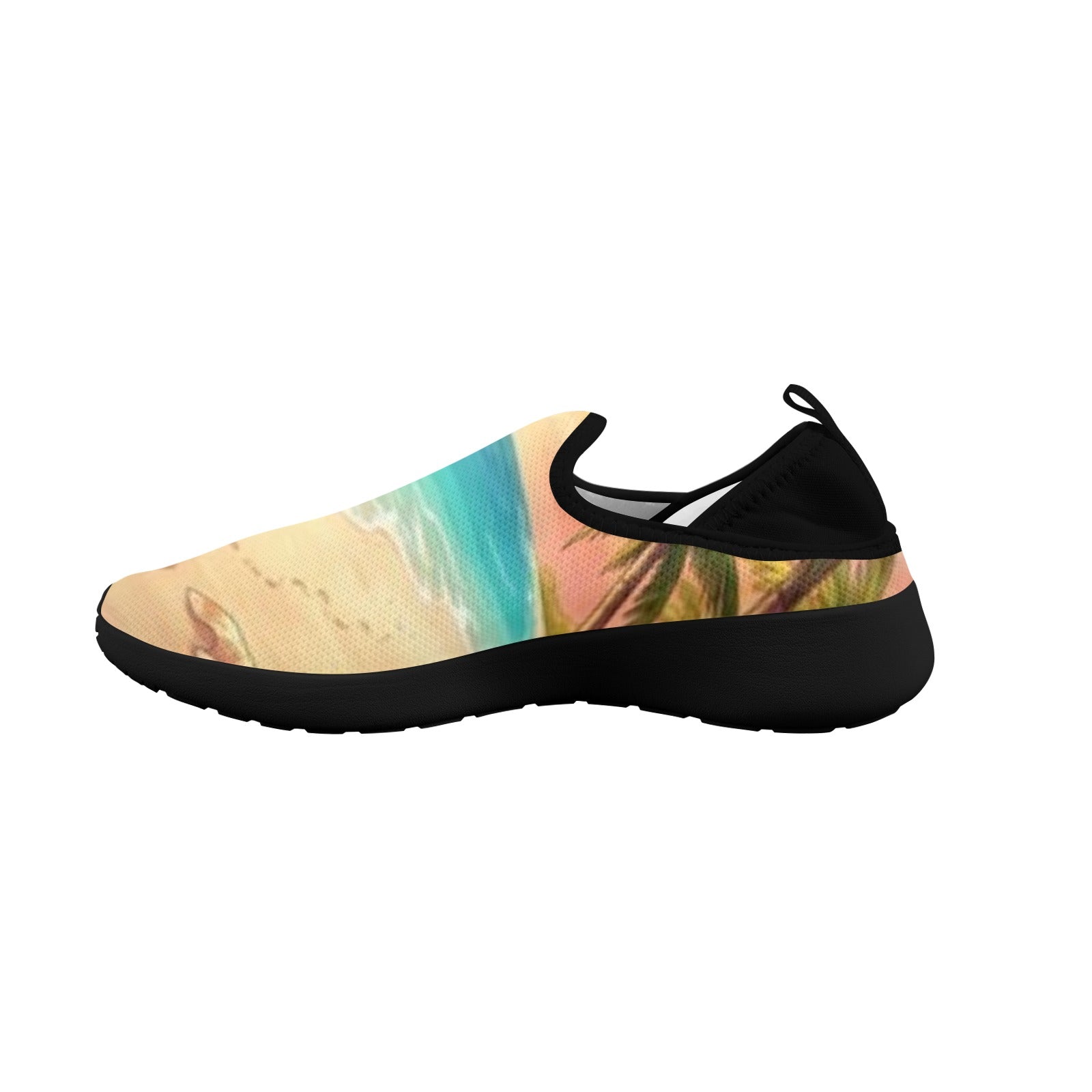 Sunshine Beach Fly Weave Sneakers Drop-in-Heel for Women(Model 02002)