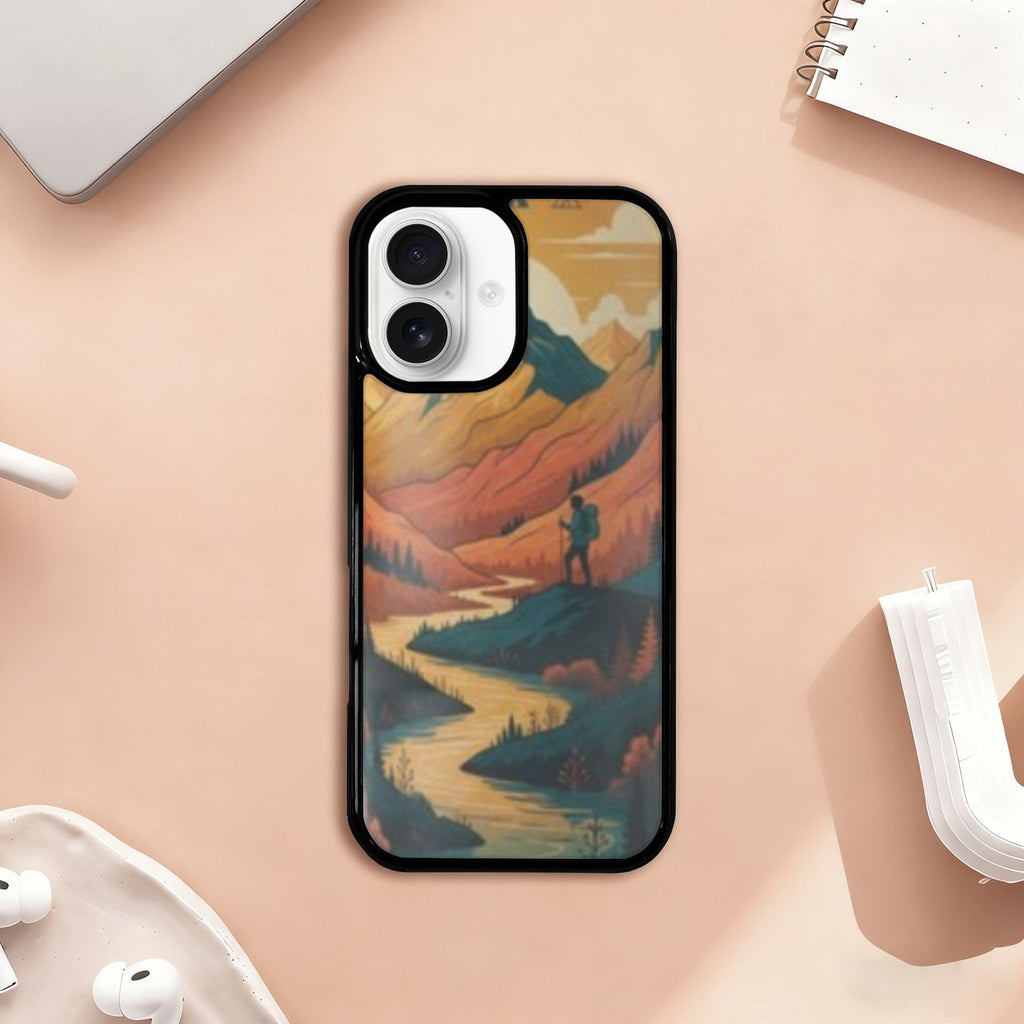 Geometric Arrow Burst iPhone 17