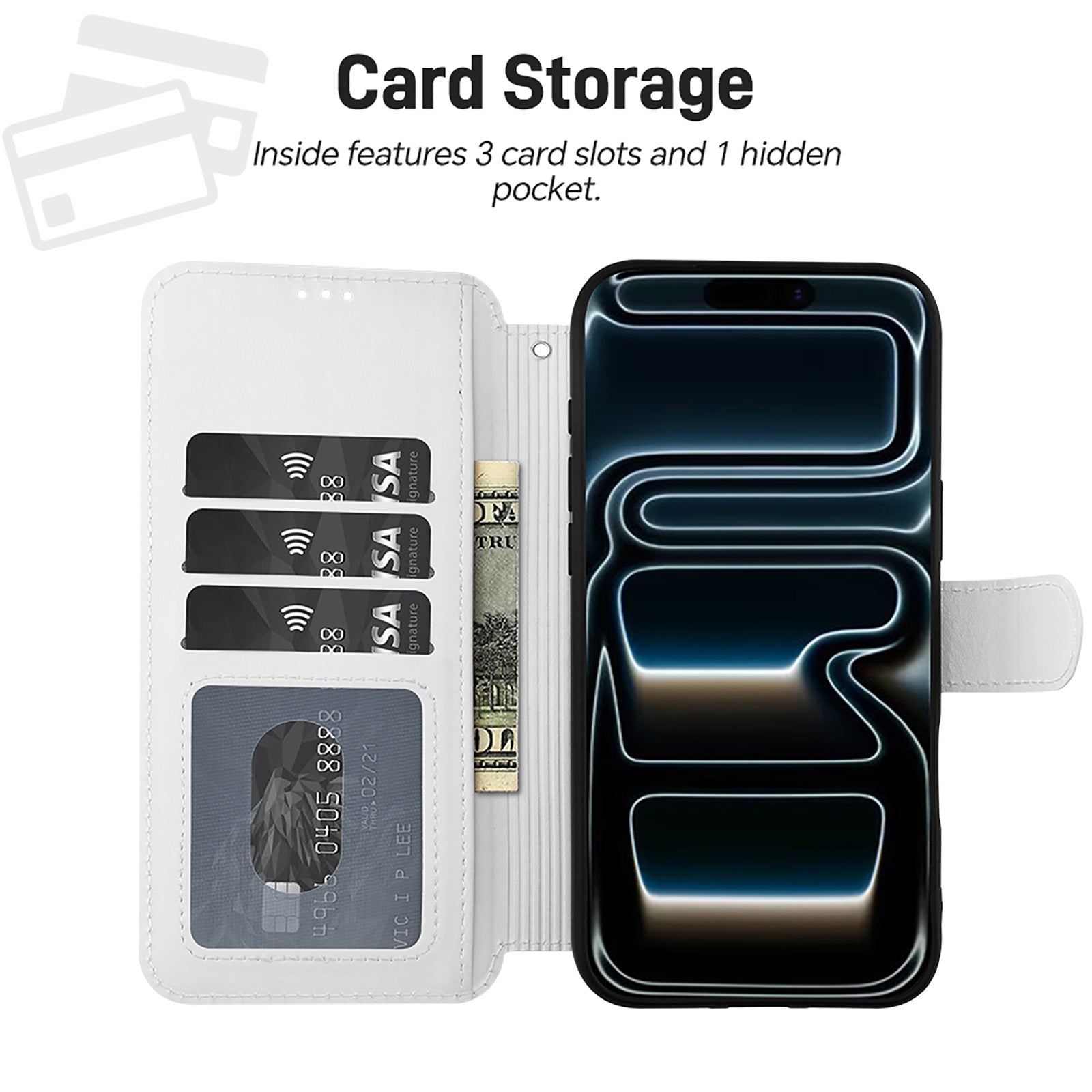 Ocean Flip Wallet Case for iPhone 17 Pro Max