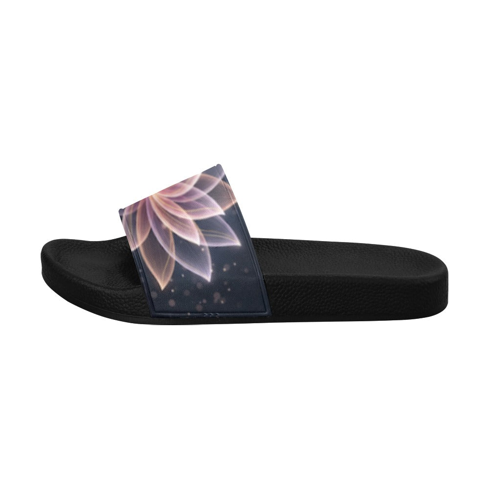 Women's Glowing Flowers Slide Sandals