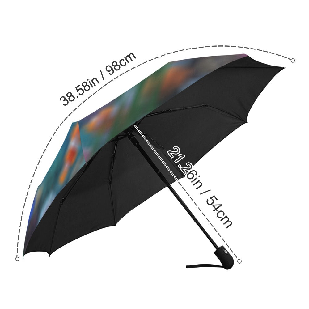 Ocean Anti-UV Auto-Foldable Umbrella (Model U09)