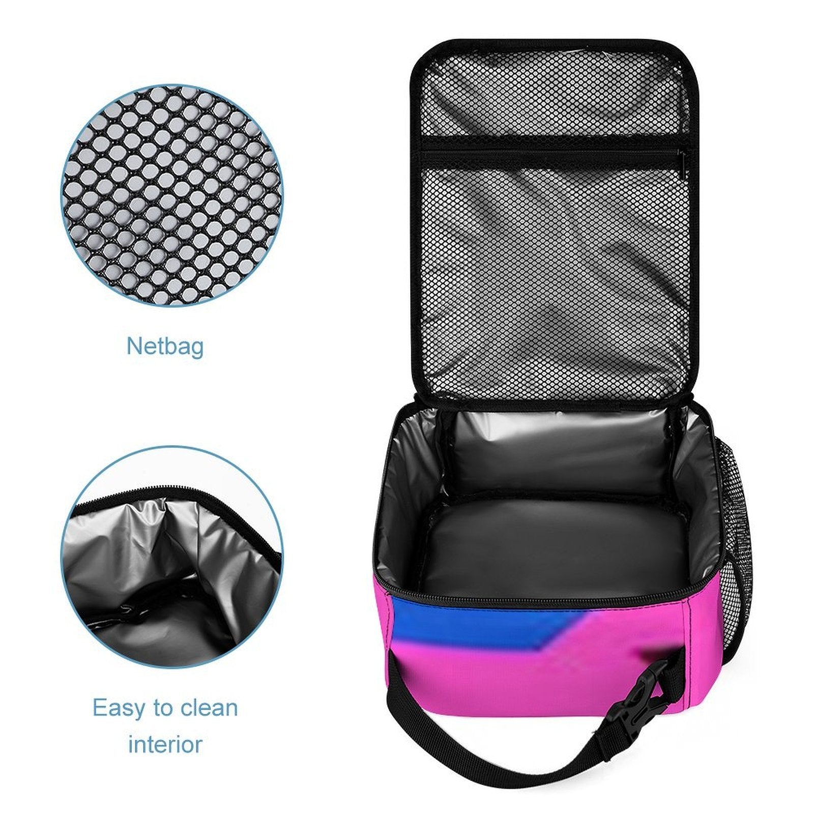 Multi-Color Print 3-in-1 Backpack Combo Set
