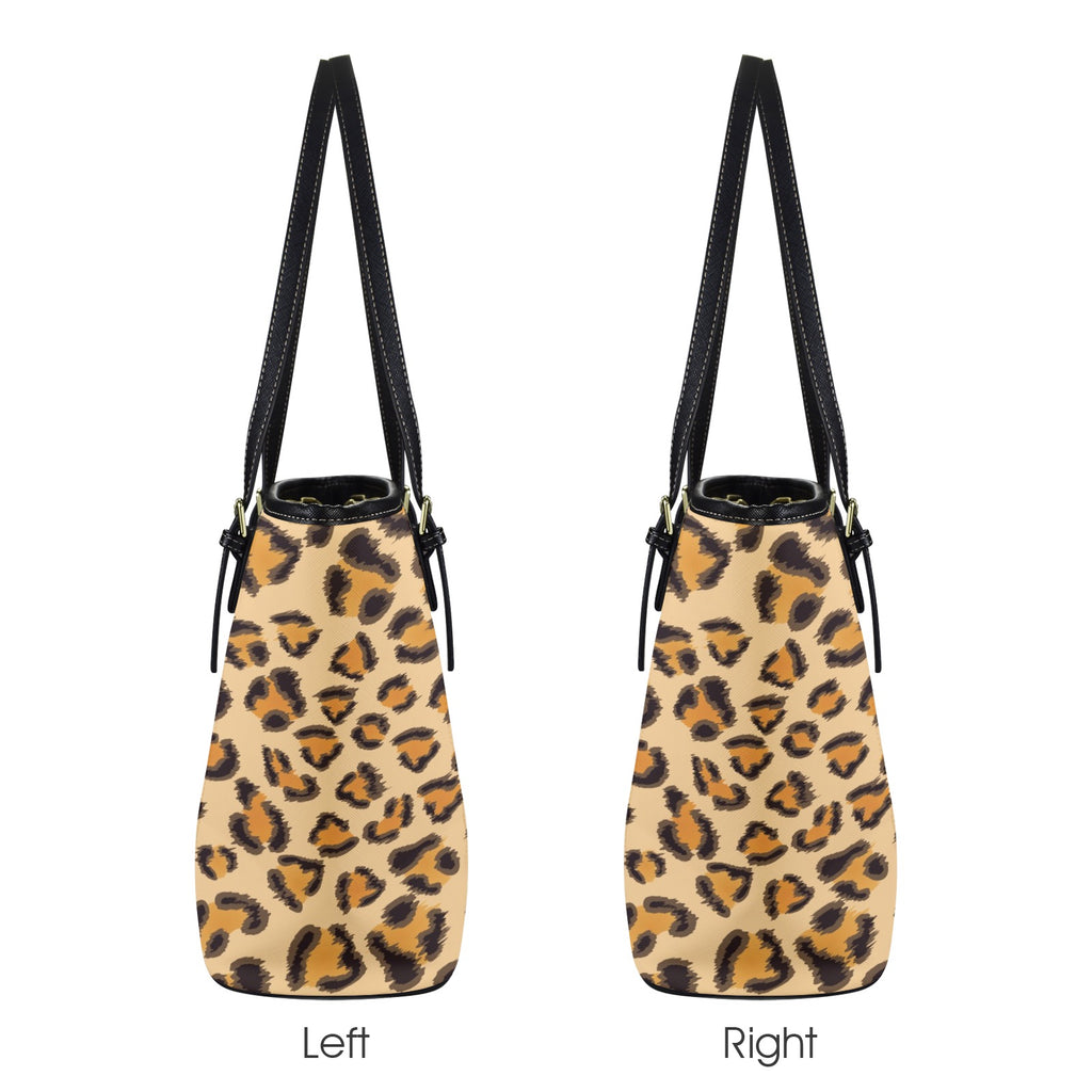 Leopard New Tote Hand Bag-Small (Model 1640）