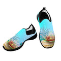 Underwater Scene Fly Weave Sneakers Drop-in-Heel for Women(Model 02002)