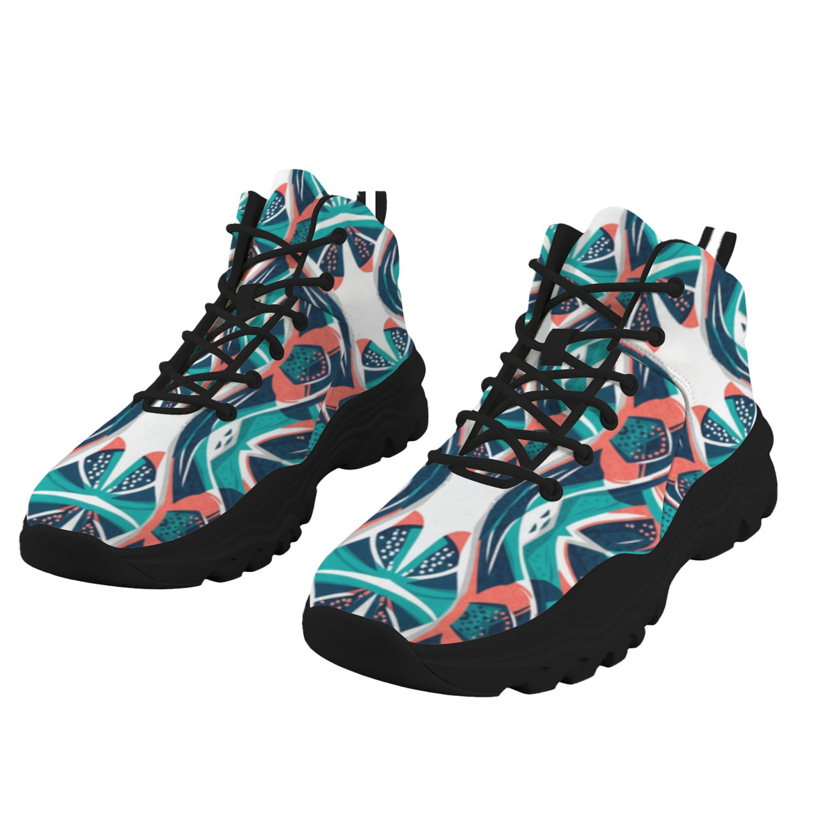 Women's High-Top Outdoor Chunky Sneakers –