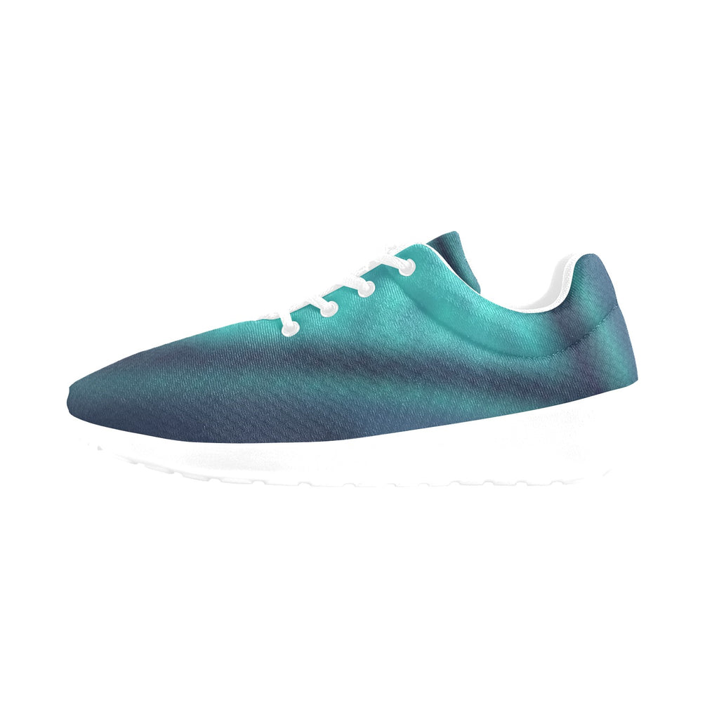 Men's All-Over Print Athletic Sneakers –  (White)