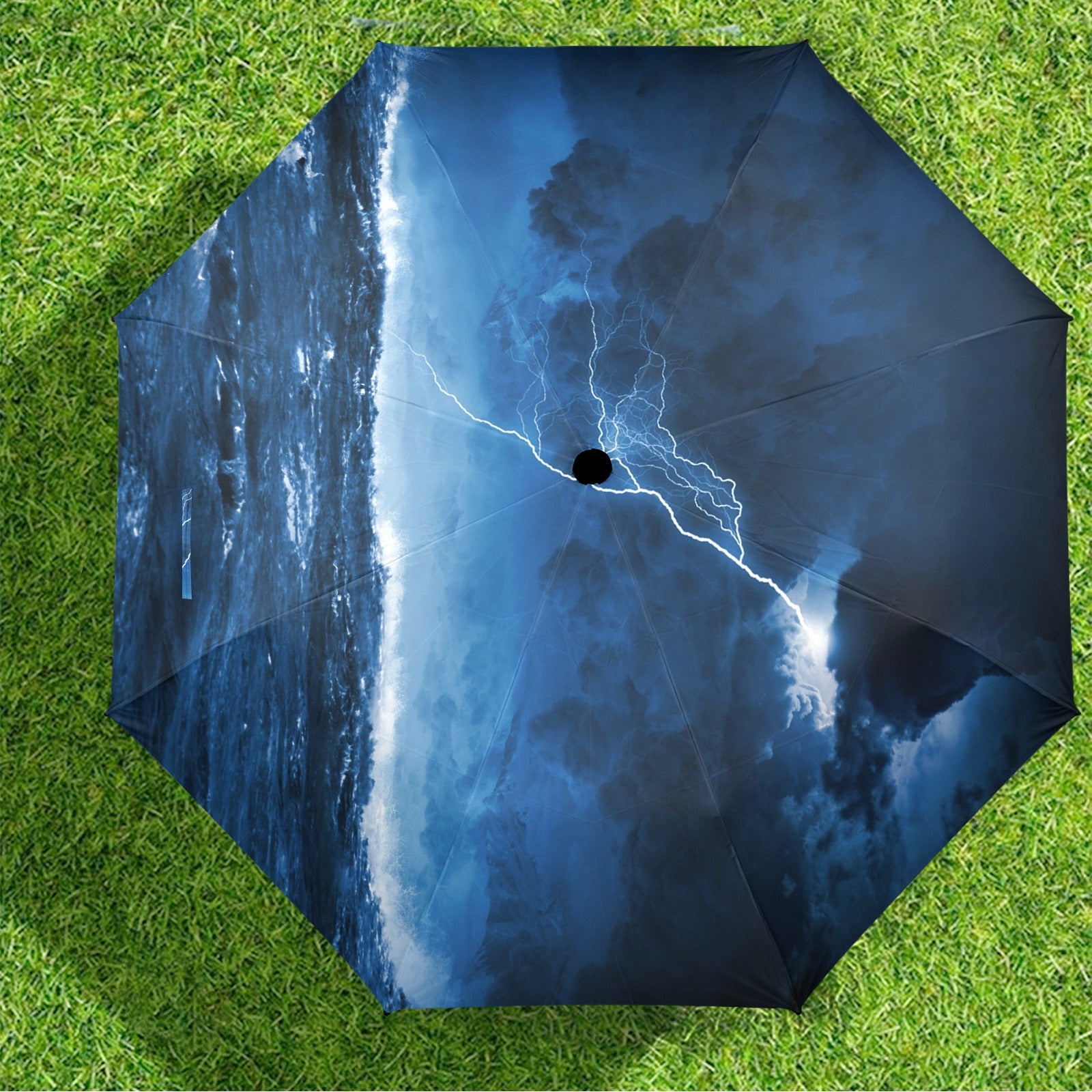 Semi-Automatic Foldable Stormy Weather Umbrella (Model U12)