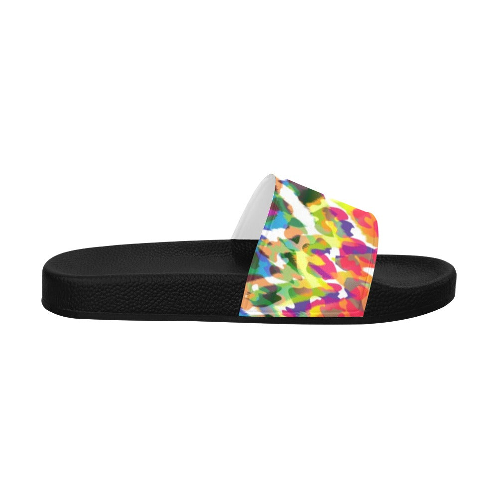 Women's Cool Abstract Animal Seamless Slide Sandals(Model 057)