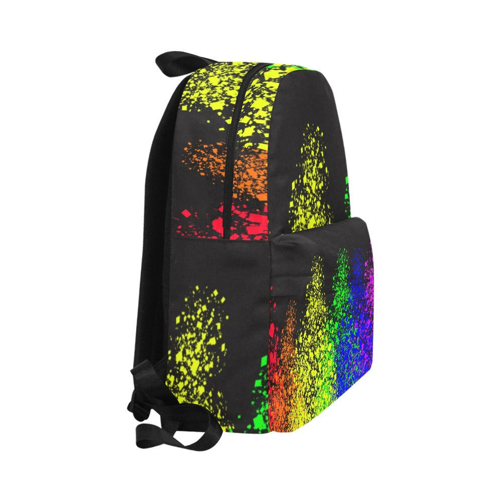 Unisex Nylon Backpack (Model 1673)