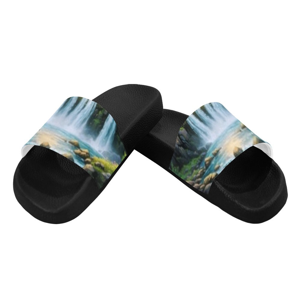 Men's Waterfall Slide Sandals(Model 057)