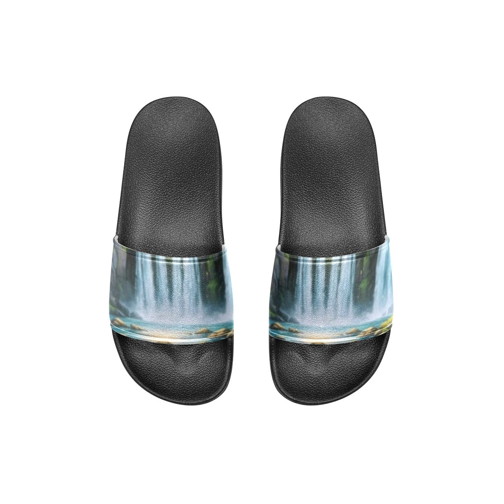 Kid's Sunset Waterfall Slide Sandals(Model 057)