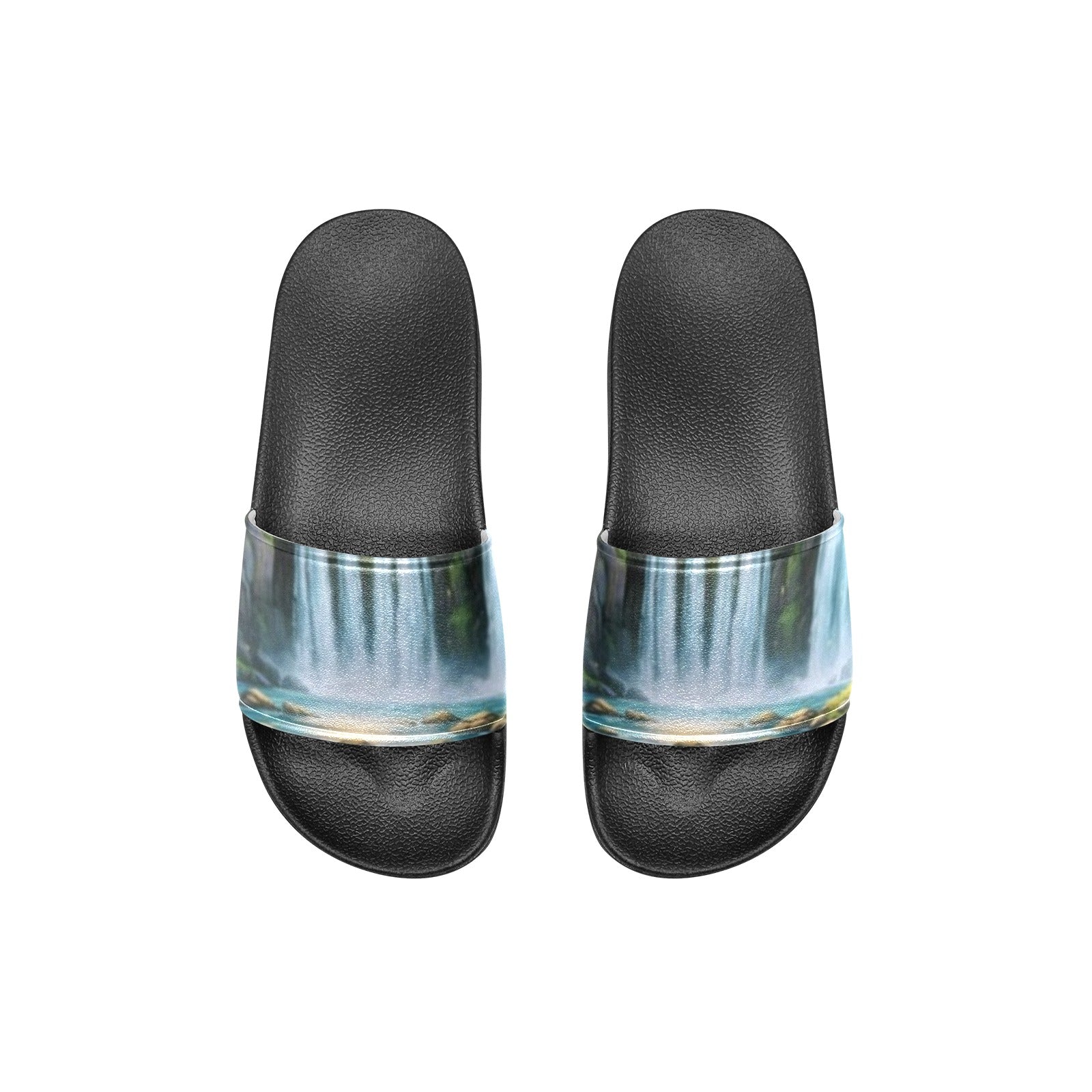 Kid's Sunset Waterfall Slide Sandals(Model 057)