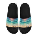 Men's Ocean Fish and Turtle Slide Sandals(Model 057)