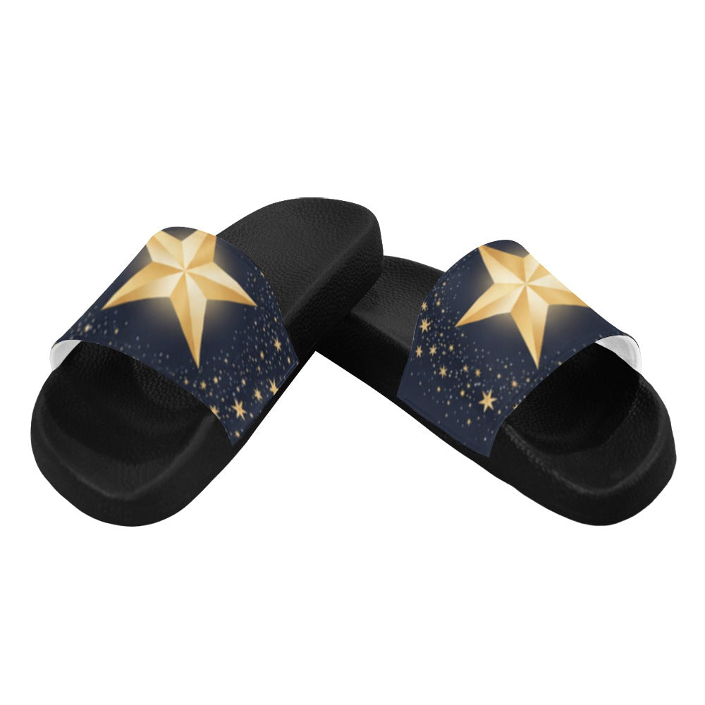 Women's Glowing Star Slide Sandals(Model 057)