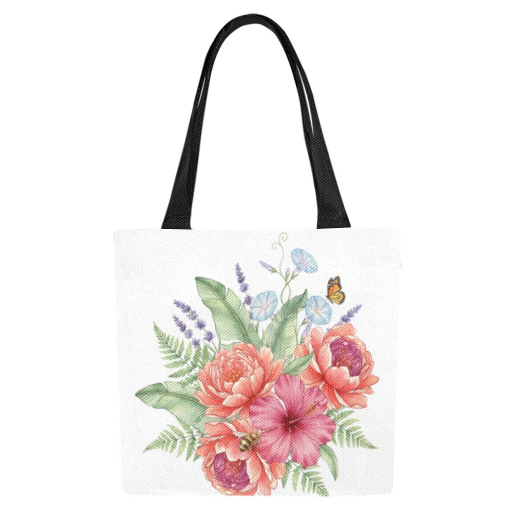 Canvas Tote Bag (Model1657) (Set of 4)