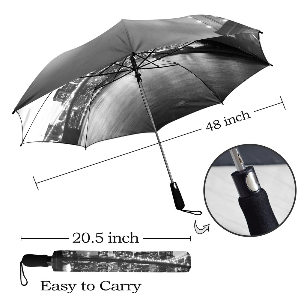 Semi-Automatic Foldable Bridge  Umbrella (Model U12)