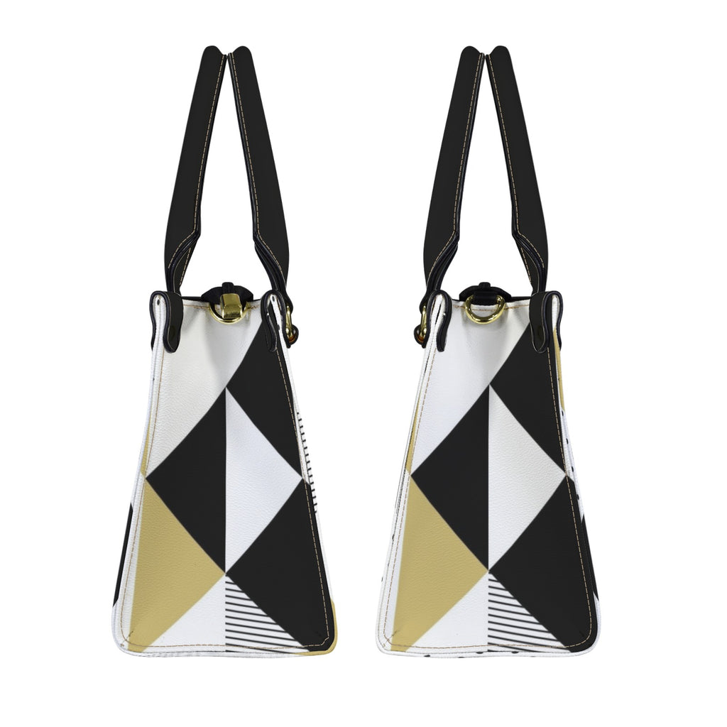 Abstract Seamless Pattern. Seamless Pattern with Triangles Custom Women's Handbag-Small (Model 1747)
