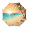 Sunset Palm Anti-UV Auto-Foldable Umbrella (Model U09)