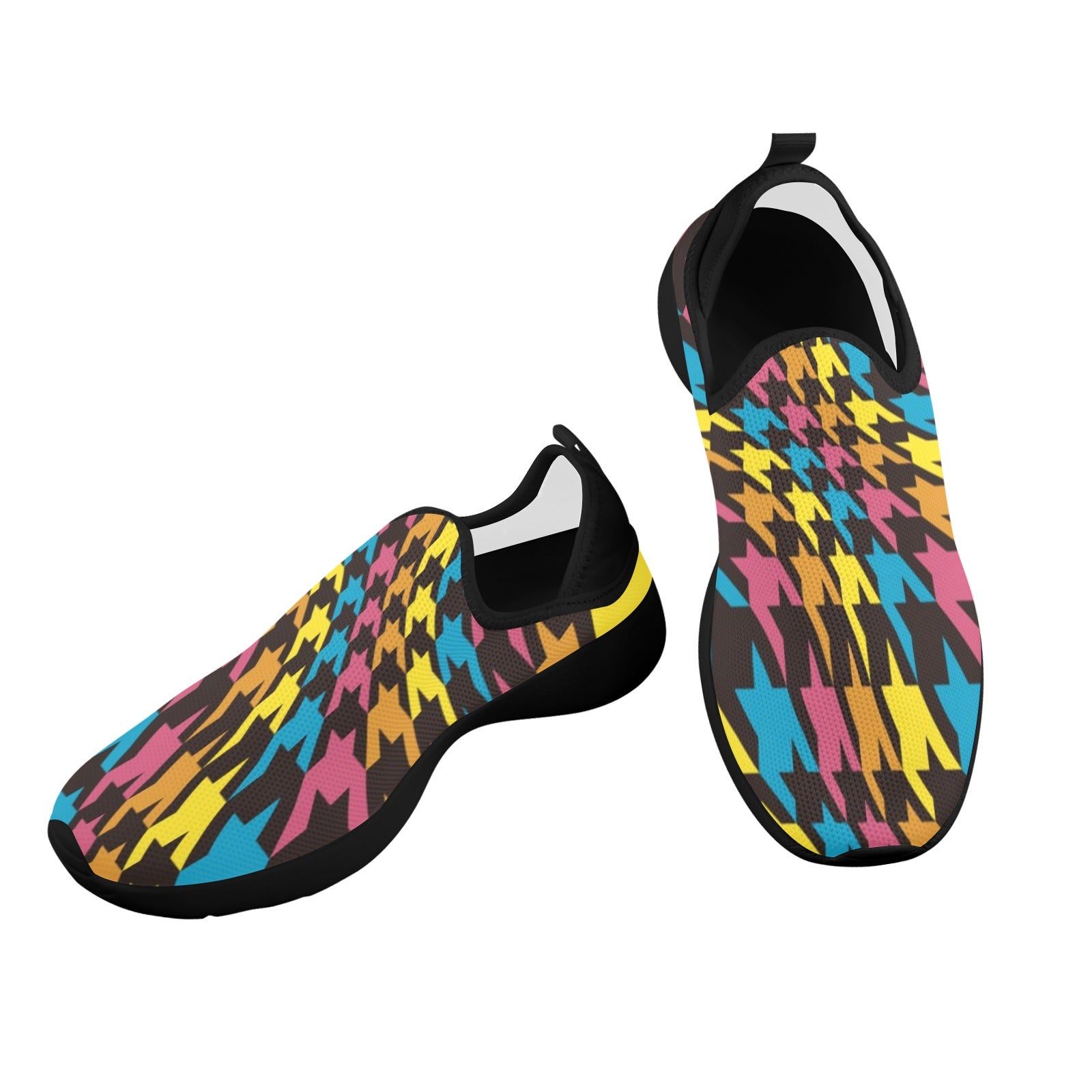 Fly Weave Sneakers Drop-in-Heel for Women(Model 02002)