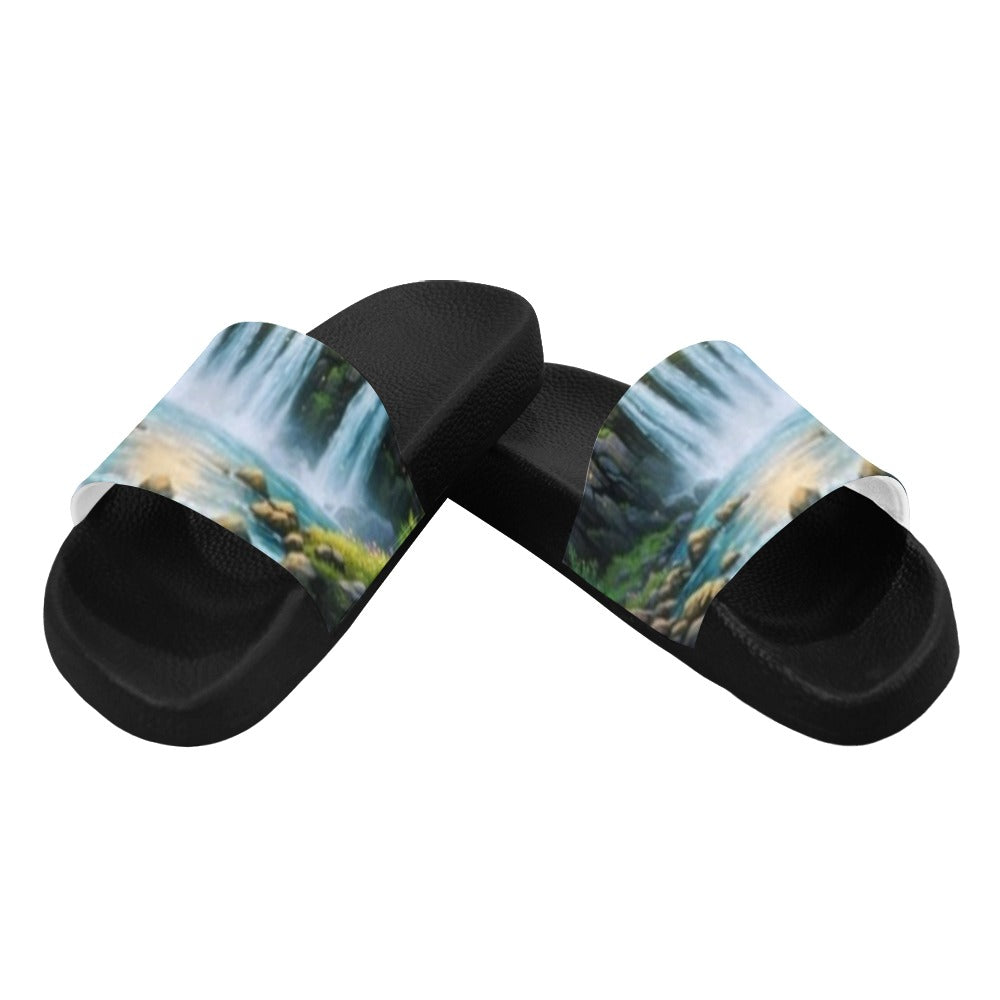 Women's Waterfall Slide Sandals(Model 057)