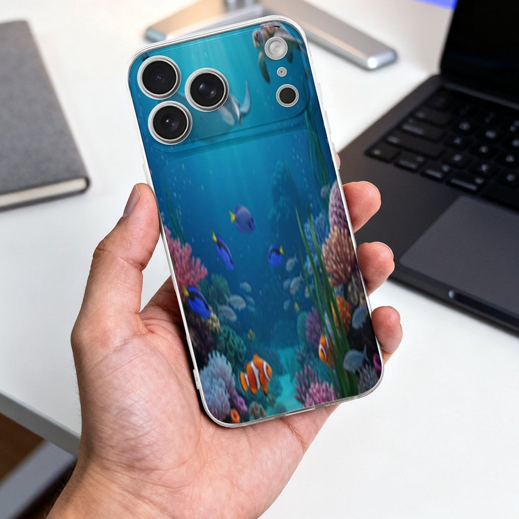 Ocean iPhone 17 Pro Max Transparent Case