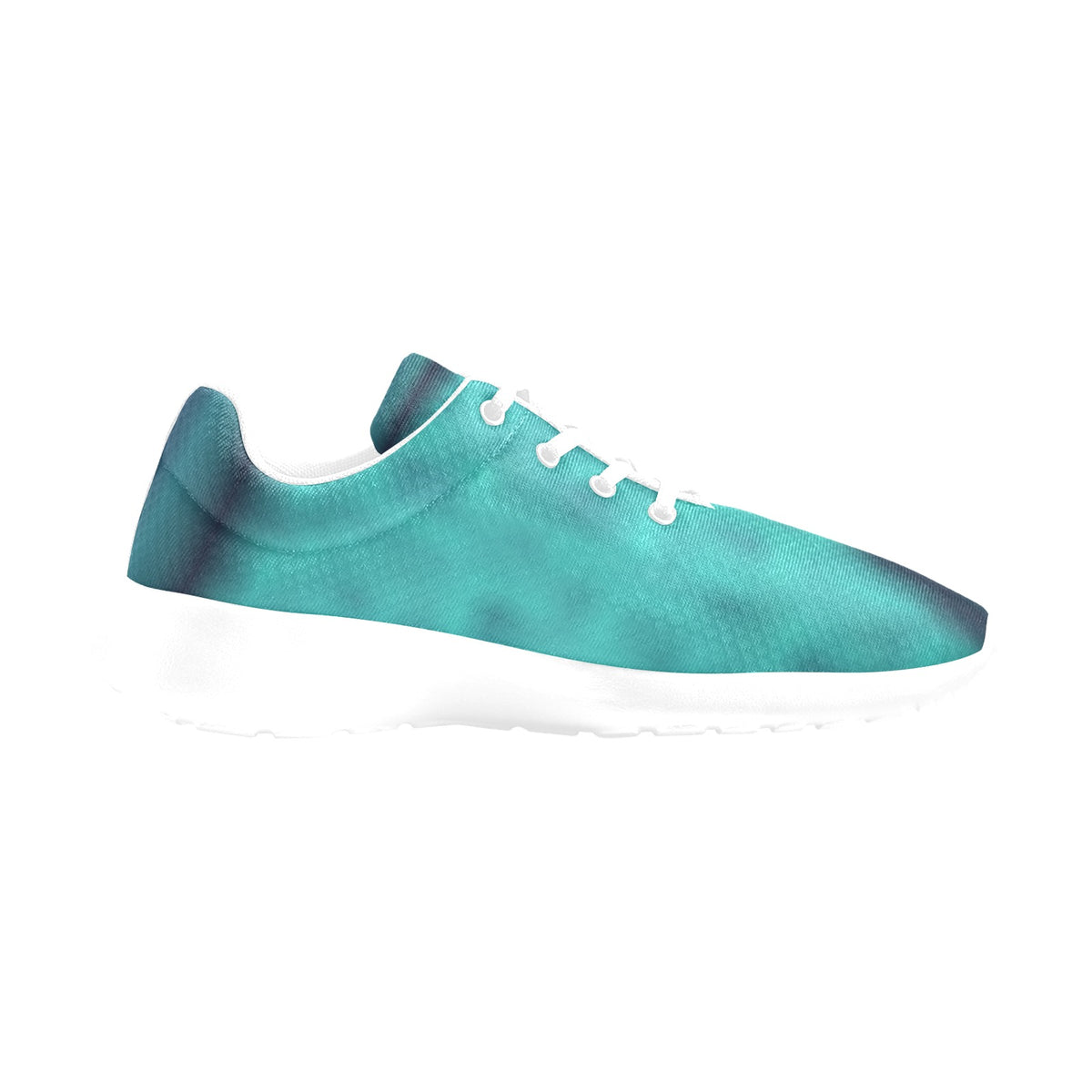 Men's All-Over Print Athletic Sneakers –  (White)